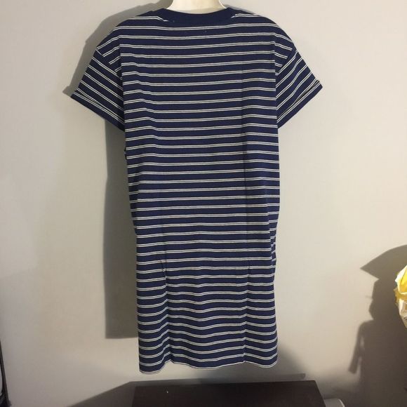 Madewell Tina Stripe T-Shirt Dress - Picture 6 of 7